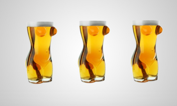 Bierglas borsten
